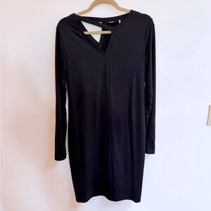 Elie Tahari Long Sleeve Cutout Dress
